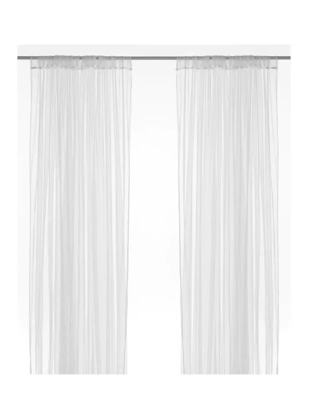 NWT IKEA LILL Sheer Net Curtains - Set of 2 (110